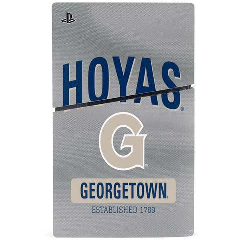 Georgetown University Established 1789 PS5 Slim Digital Edition Bundle Skin
