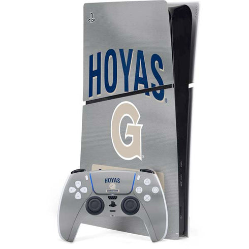 Georgetown University Established 1789 PS5 Slim Digital Edition Console Skin