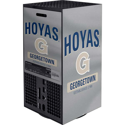 Georgetown University Established 1789 Xbox Series X Bundle Skin