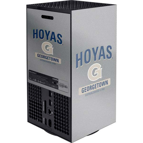 Georgetown University Established 1789 Xbox Series X Console Skin