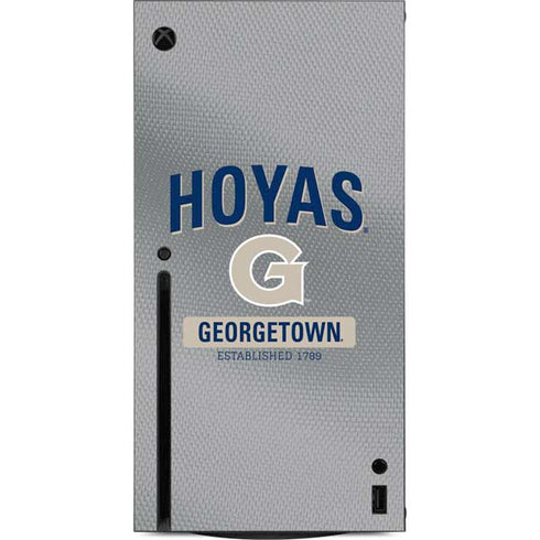Georgetown University Established 1789 Xbox Series X Console Skin