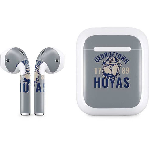 Georgetown University Hoyas 1789 Apple AirPods Skin