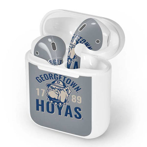 Georgetown University Hoyas 1789 Apple AirPods Skin