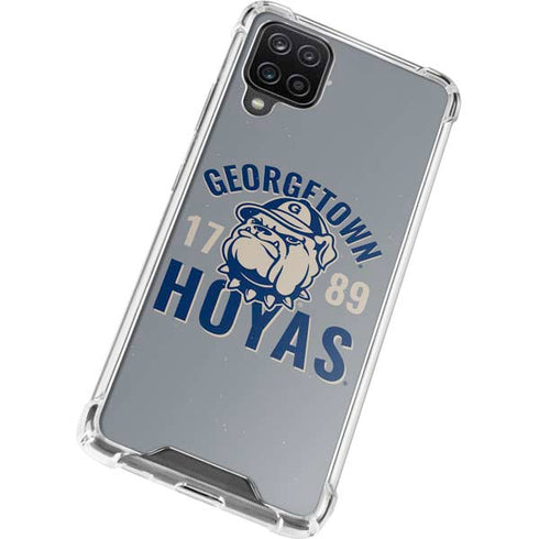 Georgetown University Hoyas 1789 Galaxy A12 Clear Case