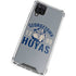 Georgetown University Hoyas 1789 Galaxy A12 Clear Case