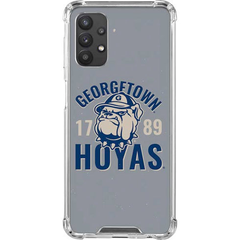 Georgetown University Hoyas 1789 Galaxy A32 5G Clear Case