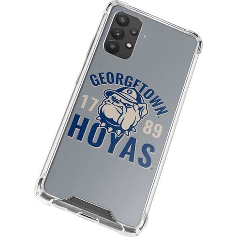 Georgetown University Hoyas 1789 Galaxy A32 5G Clear Case
