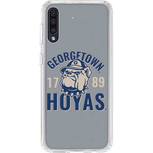 Georgetown University Hoyas 1789 Galaxy A50 Clear Case