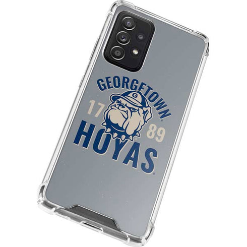 Georgetown University Hoyas 1789 Galaxy A52 5G Clear Case