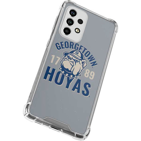 Georgetown University Hoyas 1789 Galaxy A53 5G Clear Case
