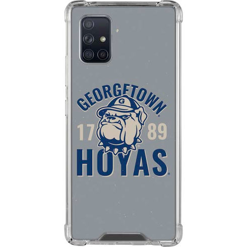 Georgetown University Hoyas 1789 Galaxy A71 5G Clear Case