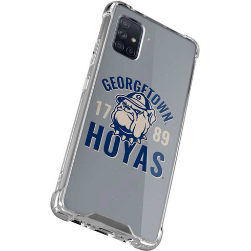 Georgetown University Hoyas 1789 Galaxy A71 5G Clear Case