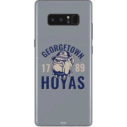 Georgetown University Hoyas 1789 Galaxy Note 8 Skin