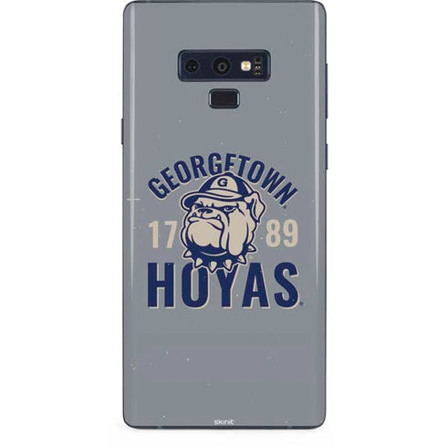 Georgetown University Hoyas 1789 Galaxy Note 9 Skin