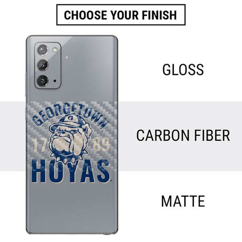 Georgetown University Hoyas 1789 Galaxy Note20 5G Skin