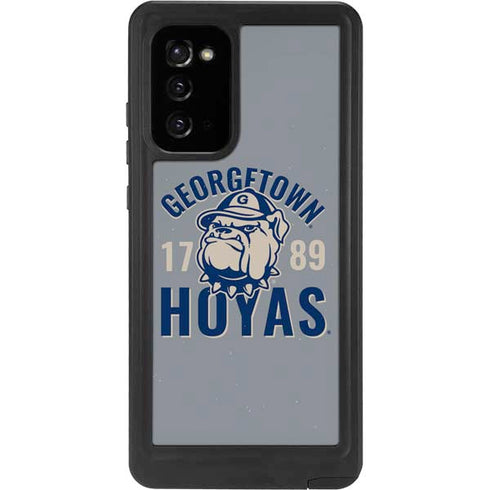 Georgetown University Hoyas 1789 Galaxy Note20 5G Waterproof Case