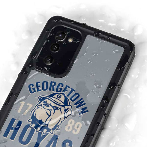Georgetown University Hoyas 1789 Galaxy Note20 5G Waterproof Case