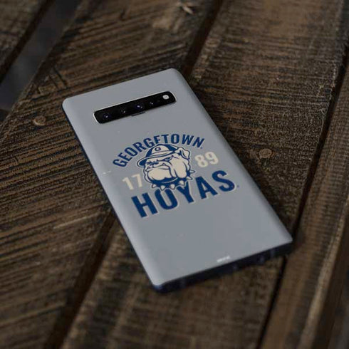 Georgetown University Hoyas 1789 Galaxy S10 Skin