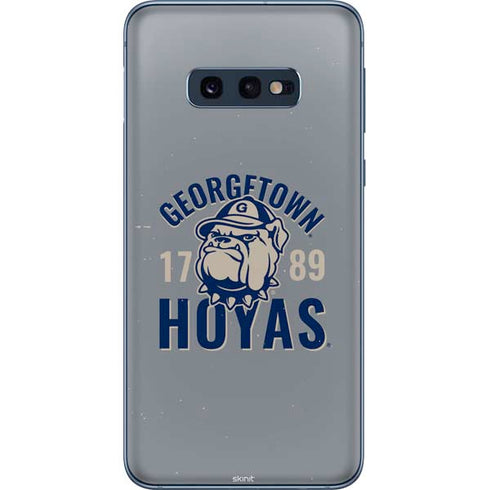 Georgetown University Hoyas 1789 Galaxy S10e Skin