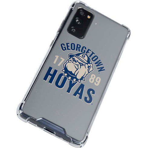 Georgetown University Hoyas 1789 Galaxy S20 FE Clear Case