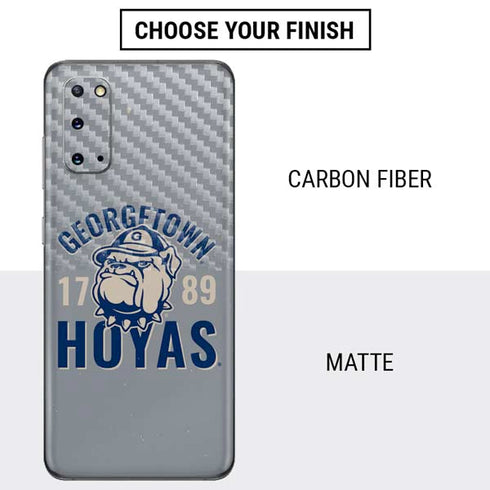Georgetown University Hoyas 1789 Galaxy S20 Skin