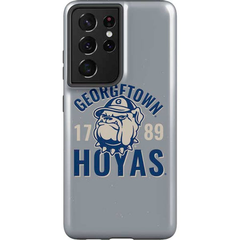Georgetown University Hoyas 1789 Galaxy S21 Ultra 5G Pro Case
