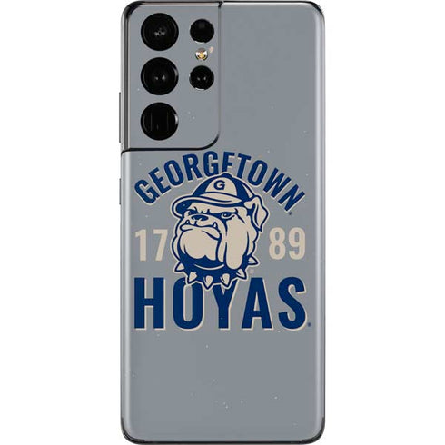 Georgetown University Hoyas 1789 Galaxy S21 Ultra 5G Skin