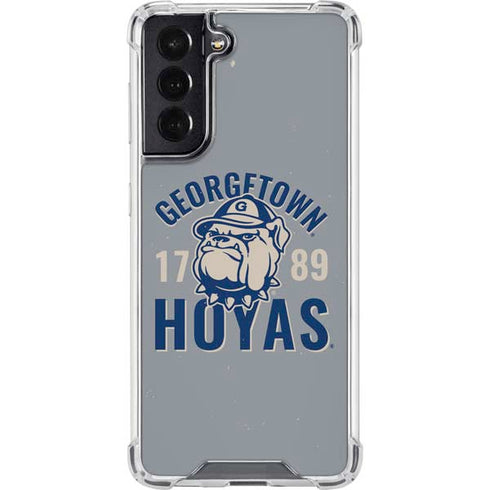 Georgetown University Hoyas 1789 Galaxy S22 Clear Case