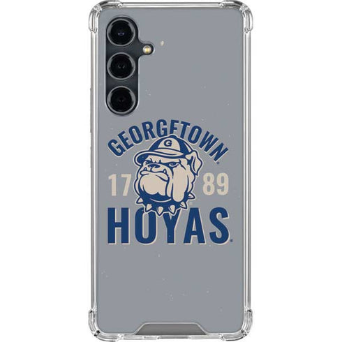 Georgetown University Hoyas 1789 Galaxy S23 FE Clear Case
