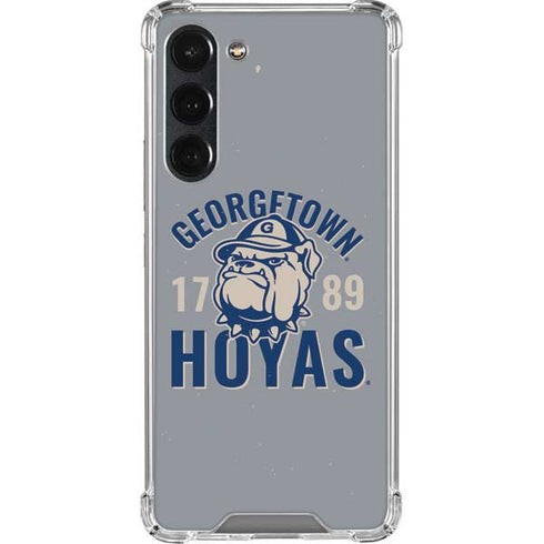 Georgetown University Hoyas 1789 Galaxy S23 Plus Clear Case