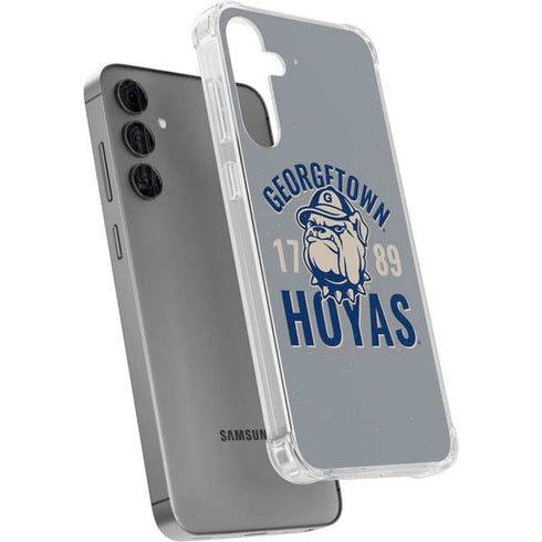 Georgetown University Hoyas 1789 Galaxy S24 Plus Clear Case