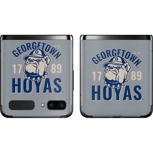Georgetown University Hoyas 1789 Galaxy Z Flip Skin