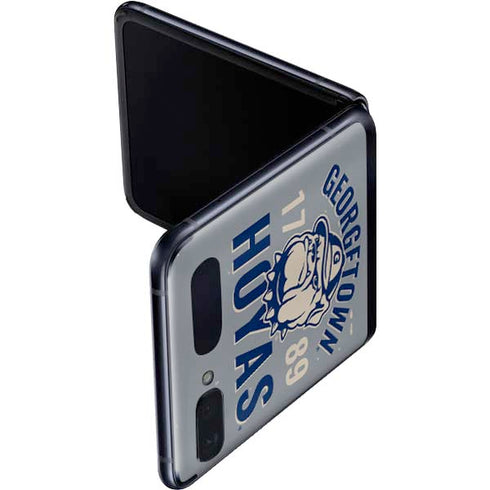 Georgetown University Hoyas 1789 Galaxy Z Flip Skin