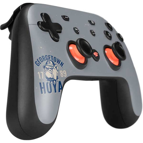 Georgetown University Hoyas 1789 Google Stadia Controller Skin