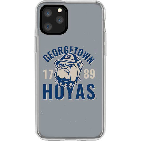 Georgetown University Hoyas 1789 iPhone 11 Pro Clear Case