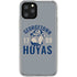 Georgetown University Hoyas 1789 iPhone 11 Pro Clear Case