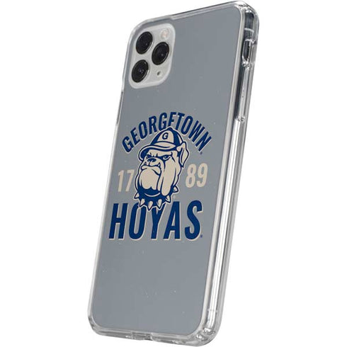 Georgetown University Hoyas 1789 iPhone 11 Pro Clear Case