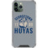 Georgetown University Hoyas 1789 iPhone 11 Pro Max Clear Case
