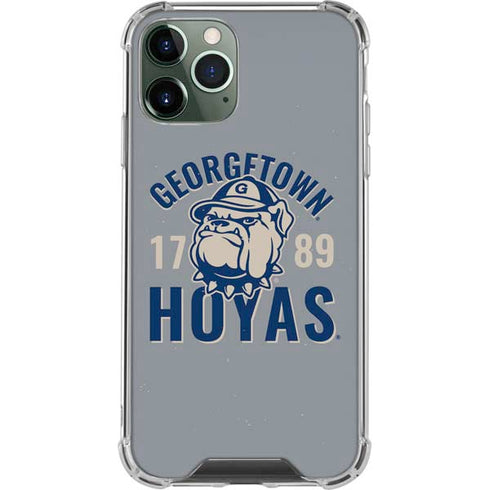 Georgetown University Hoyas 1789 iPhone 12 Pro Clear Case