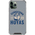 Georgetown University Hoyas 1789 iPhone 12 Pro Clear Case