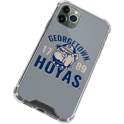 Georgetown University Hoyas 1789 iPhone 12 Pro Clear Case