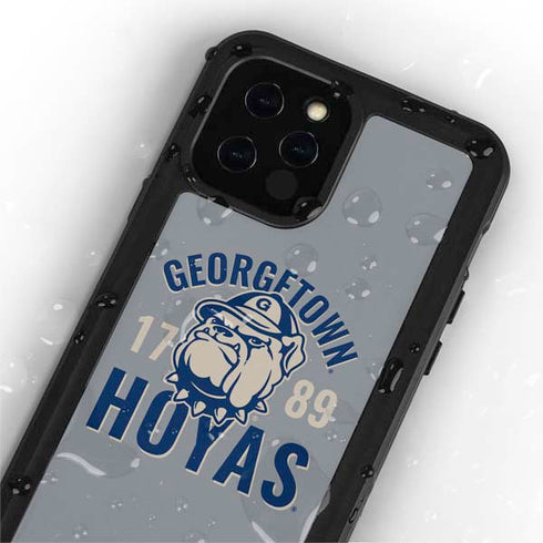 Georgetown University Hoyas 1789 iPhone 12 Pro Waterproof Case