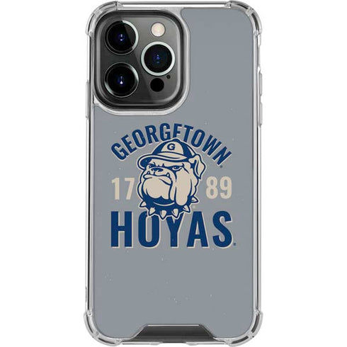Georgetown University Hoyas 1789 iPhone 13 Pro Clear Case