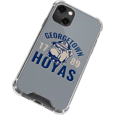 Georgetown University Hoyas 1789 iPhone 14 Plus Clear Case