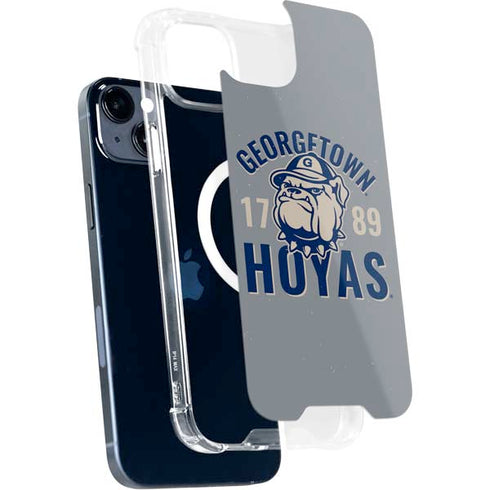 Georgetown University Hoyas 1789 iPhone 15 Plus MagSafe Case