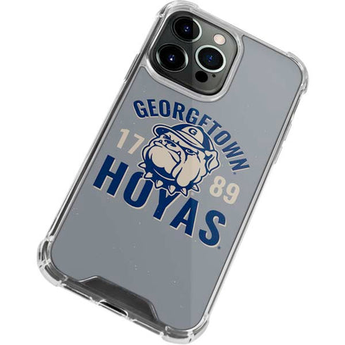 Georgetown University Hoyas 1789 iPhone 15 Pro Max Clear Case