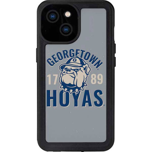 Georgetown University Hoyas 1789 iPhone 15 Waterproof Case