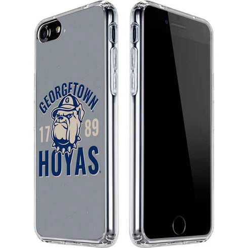 Georgetown University Hoyas 1789 iPhone SE (2nd & 3rd Gen) Clear Case