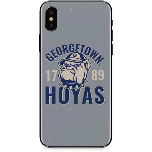 Georgetown University Hoyas 1789 iPhone XS Max Skin