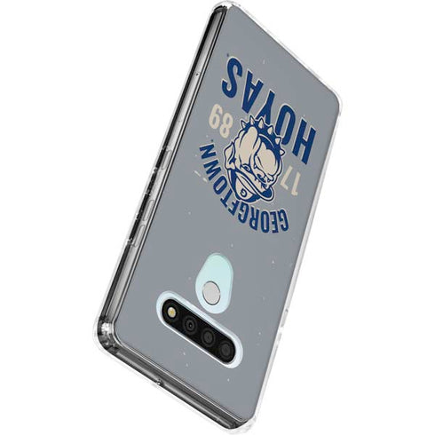 Georgetown University Hoyas 1789 LG Stylo 6 Clear Case